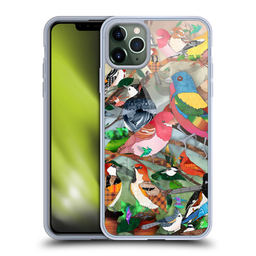 Suzan Lind Birds Medley 2 Soft Gel Case for Apple iPhone 11 Pro Max