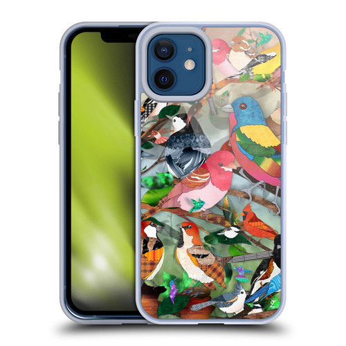 Suzan Lind Birds Medley 2 Soft Gel Case for Apple iPhone 12 / iPhone 12 Pro