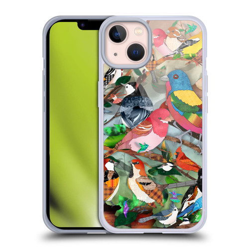 Suzan Lind Birds Medley 2 Soft Gel Case for Apple iPhone 13