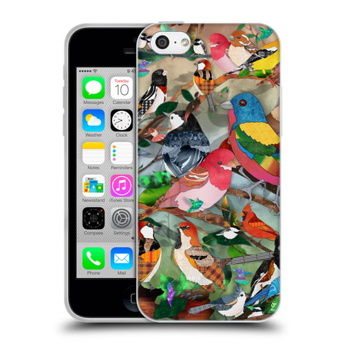 Suzan Lind Birds Medley 2 Soft Gel Case for Apple iPhone 5c