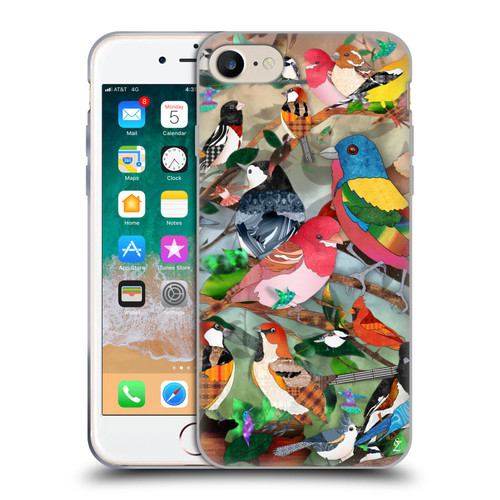 Suzan Lind Birds Medley 2 Soft Gel Case for Apple iPhone 7 / 8 / SE 2020 & 2022