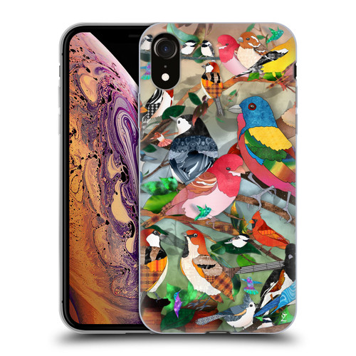 Suzan Lind Birds Medley 2 Soft Gel Case for Apple iPhone XR