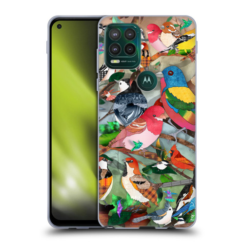 Suzan Lind Birds Medley 2 Soft Gel Case for Motorola Moto G Stylus 5G 2021