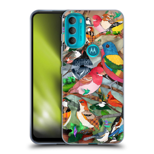 Suzan Lind Birds Medley 2 Soft Gel Case for Motorola Moto G71 5G
