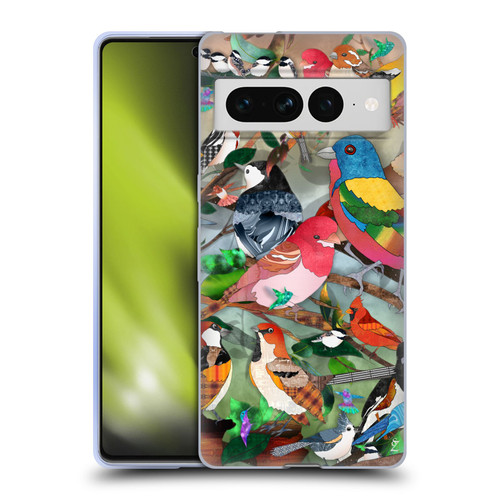 Suzan Lind Birds Medley 2 Soft Gel Case for Google Pixel 7 Pro