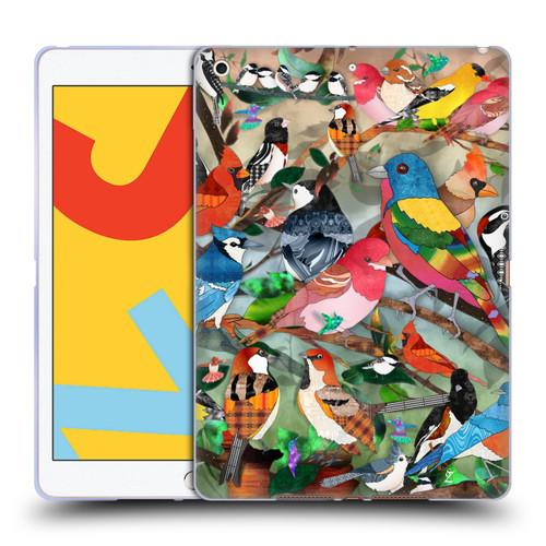 Suzan Lind Birds Medley 2 Soft Gel Case for Apple iPad 10.2 2019/2020/2021