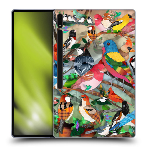 Suzan Lind Birds Medley 2 Soft Gel Case for Samsung Galaxy Tab S8 Ultra