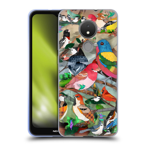 Suzan Lind Birds Medley 2 Soft Gel Case for Nokia C21