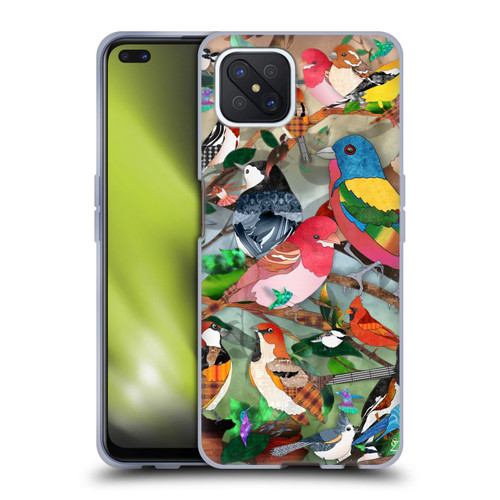 Suzan Lind Birds Medley 2 Soft Gel Case for OPPO Reno4 Z 5G