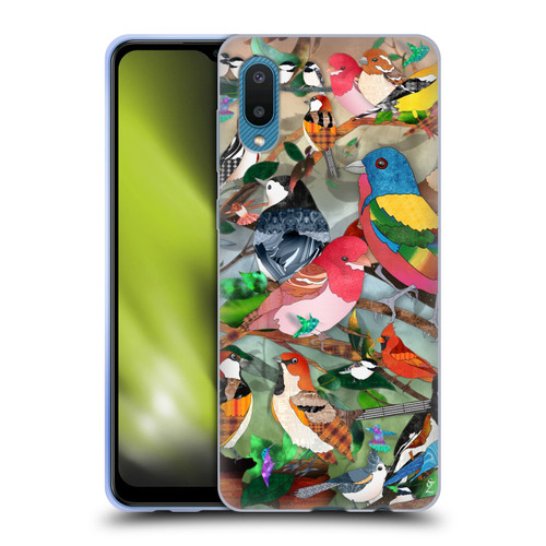 Suzan Lind Birds Medley 2 Soft Gel Case for Samsung Galaxy A02/M02 (2021)