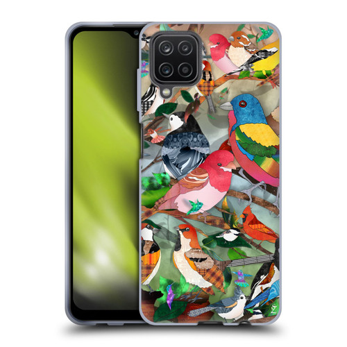 Suzan Lind Birds Medley 2 Soft Gel Case for Samsung Galaxy A12 (2020)