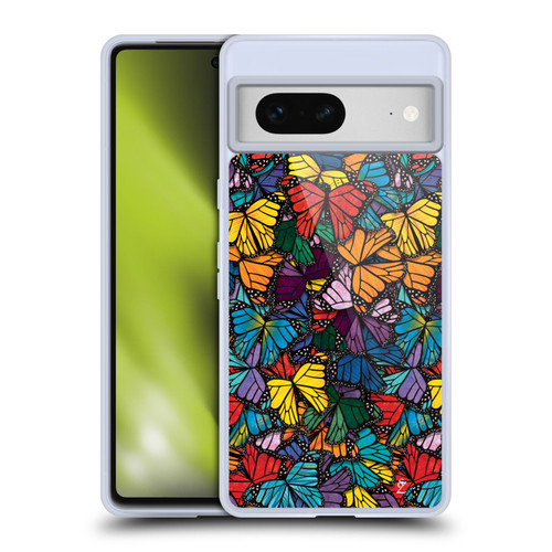 Suzan Lind Butterflies Monarch Soft Gel Case for Google Pixel 7