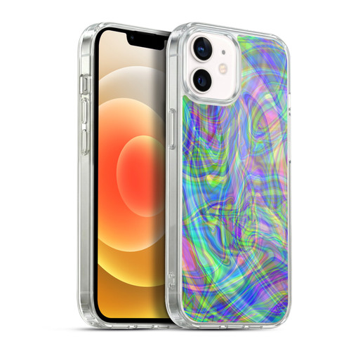Suzan Lind Colours & Patterns Iridescent Abstract Soft Gel Case for Apple iPhone 12 / iPhone 12 Pro & MagSafe