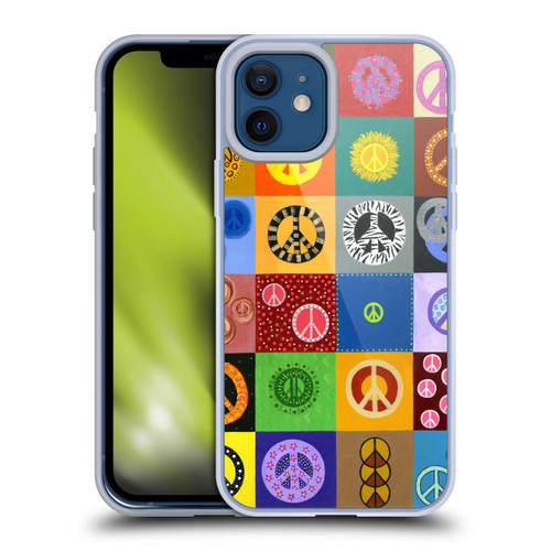 Suzan Lind Colours & Patterns Peace Quilt Soft Gel Case for Apple iPhone 12 / iPhone 12 Pro