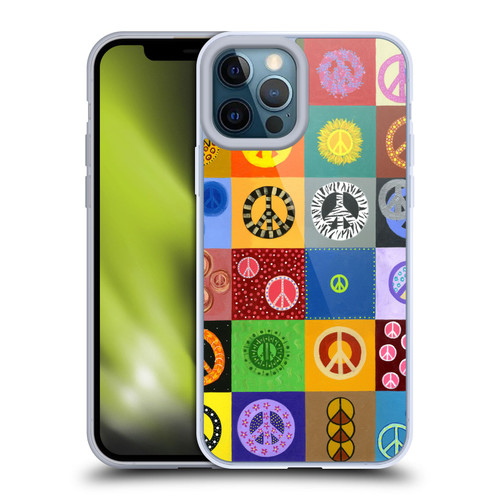 Suzan Lind Colours & Patterns Peace Quilt Soft Gel Case for Apple iPhone 12 Pro Max