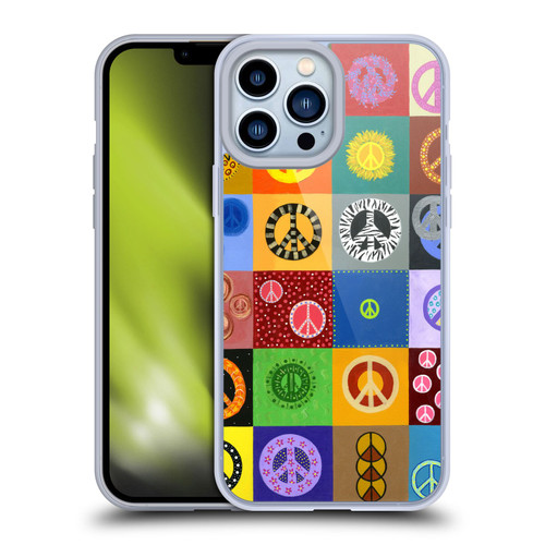 Suzan Lind Colours & Patterns Peace Quilt Soft Gel Case for Apple iPhone 13 Pro Max