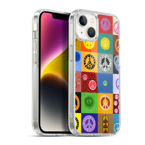 Suzan Lind Colours & Patterns Peace Quilt Soft Gel Case for Apple iPhone 14 Plus & MagSafe