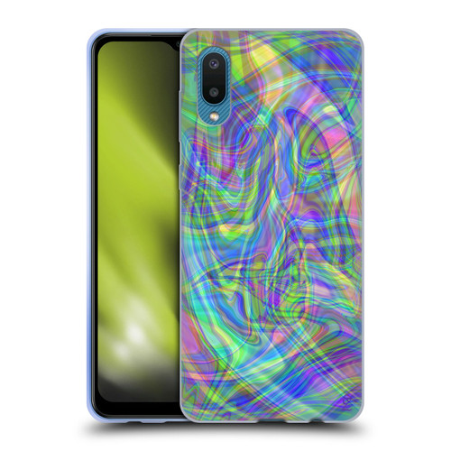Suzan Lind Colours & Patterns Iridescent Abstract Soft Gel Case for Samsung Galaxy A02/M02 (2021)