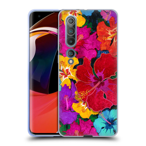 Suzan Lind Colours & Patterns Tropical Hibiscus Soft Gel Case for Xiaomi Mi 10 5G / Mi 10 Pro 5G