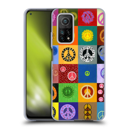Suzan Lind Colours & Patterns Peace Quilt Soft Gel Case for Xiaomi Mi 10T 5G