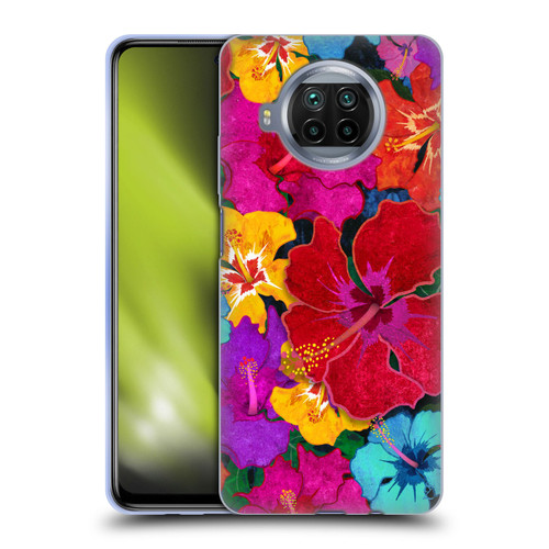 Suzan Lind Colours & Patterns Tropical Hibiscus Soft Gel Case for Xiaomi Mi 10T Lite 5G