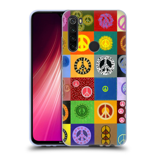Suzan Lind Colours & Patterns Peace Quilt Soft Gel Case for Xiaomi Redmi Note 8T