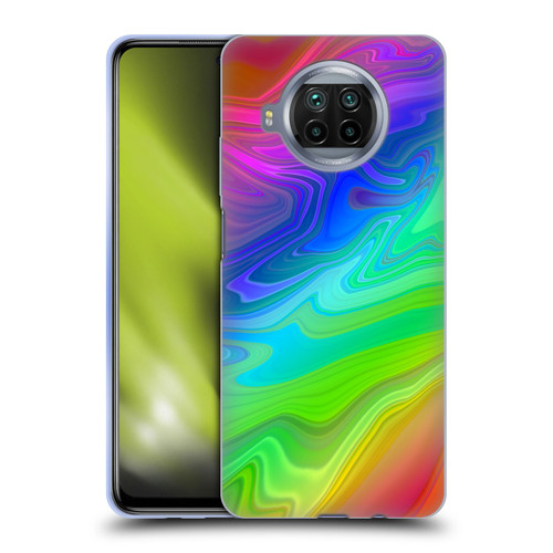 Suzan Lind Marble Rainbow Soft Gel Case for Xiaomi Mi 10T Lite 5G