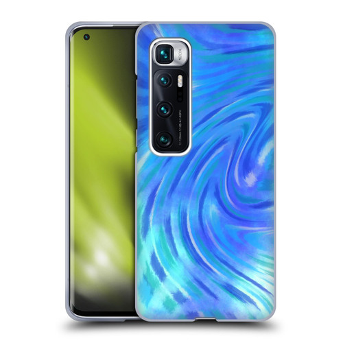 Suzan Lind Tie Dye 2 Deep Blue Soft Gel Case for Xiaomi Mi 10 Ultra 5G