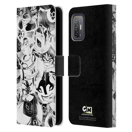 Ben 10: Ultimate Alien Graphics Ultimate Forms Leather Book Wallet Case Cover For HTC Desire 21 Pro 5G