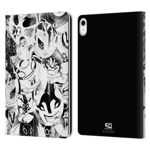 Ben 10: Ultimate Alien Graphics Ultimate Forms Leather Book Wallet Case Cover For Apple iPad 10.9 (2022)
