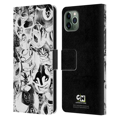Ben 10: Ultimate Alien Graphics Ultimate Forms Leather Book Wallet Case Cover For Apple iPhone 11 Pro Max