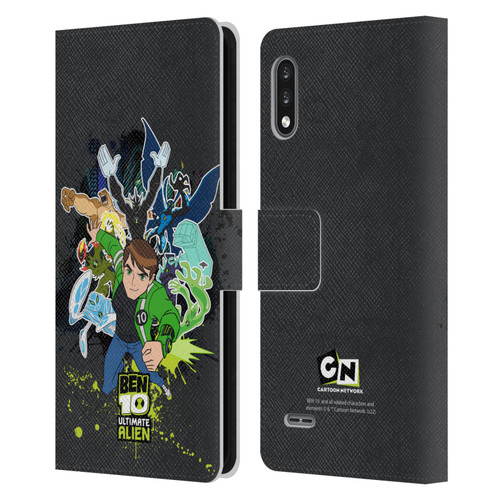 Ben 10: Ultimate Alien Graphics Character Art Leather Book Wallet Case Cover For LG K22