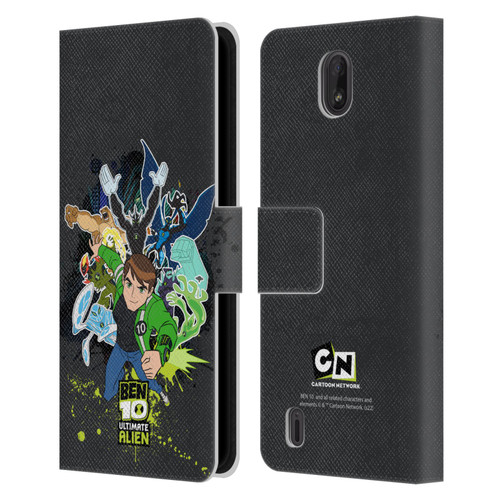 Ben 10: Ultimate Alien Graphics Character Art Leather Book Wallet Case Cover For Nokia C01 Plus/C1 2nd Edition