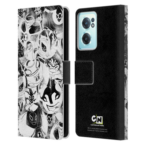Ben 10: Ultimate Alien Graphics Ultimate Forms Leather Book Wallet Case Cover For OnePlus Nord CE 2 5G
