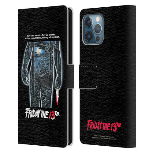 Friday the 13th 1980 Graphics Poster Leather Book Wallet Case Cover For Apple iPhone 12 Pro Max