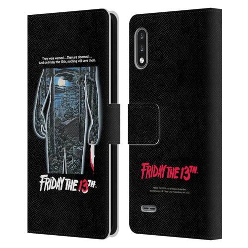Friday the 13th 1980 Graphics Poster Leather Book Wallet Case Cover For LG K22