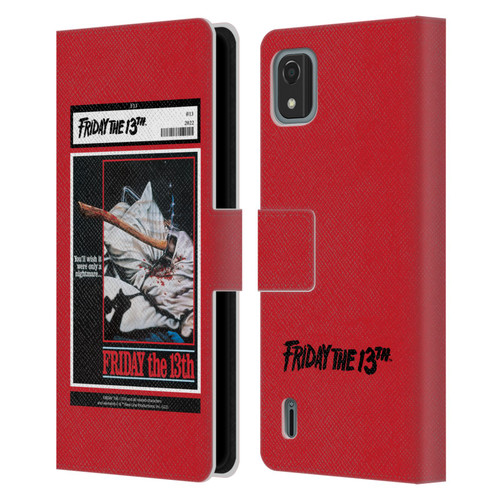Friday the 13th 1980 Graphics Poster 2 Leather Book Wallet Case Cover For Nokia C2 2nd Edition