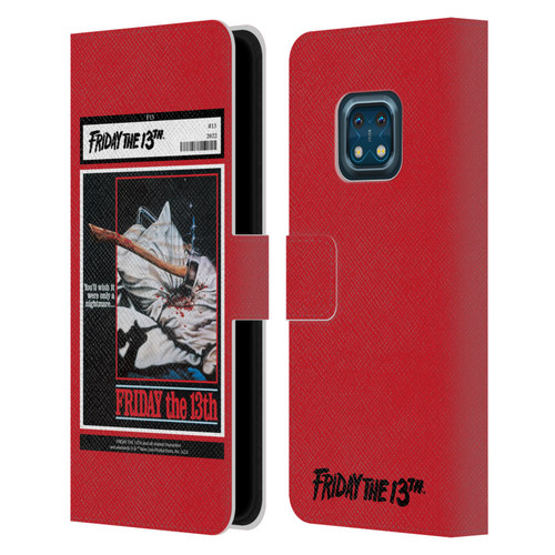 Friday the 13th 1980 Graphics Poster 2 Leather Book Wallet Case Cover For Nokia XR20