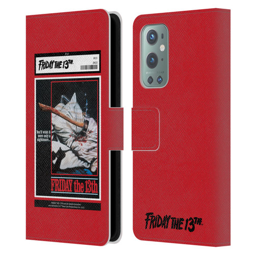 Friday the 13th 1980 Graphics Poster 2 Leather Book Wallet Case Cover For OnePlus 9