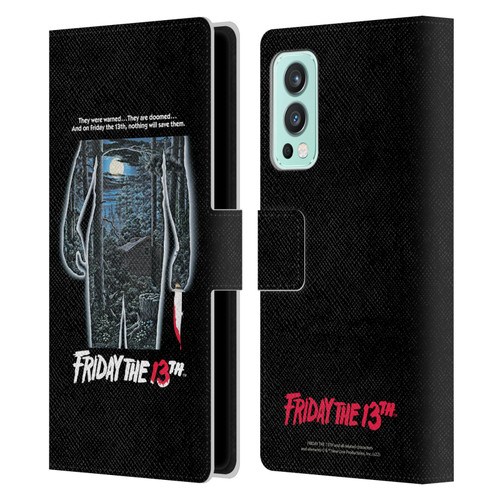 Friday the 13th 1980 Graphics Poster Leather Book Wallet Case Cover For OnePlus Nord 2 5G