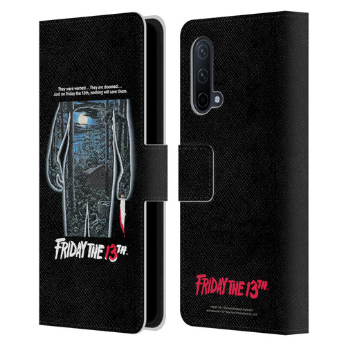 Friday the 13th 1980 Graphics Poster Leather Book Wallet Case Cover For OnePlus Nord CE 5G