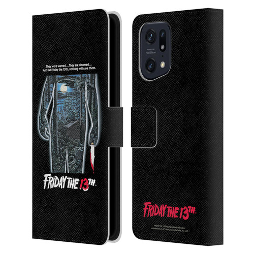 Friday the 13th 1980 Graphics Poster Leather Book Wallet Case Cover For OPPO Find X5