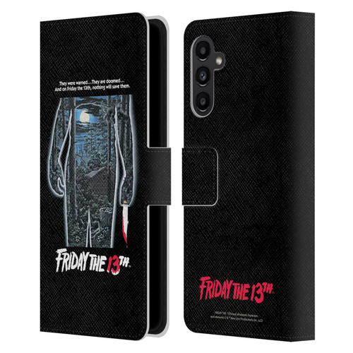 Friday the 13th 1980 Graphics Poster Leather Book Wallet Case Cover For Samsung Galaxy A13 5G (2021)