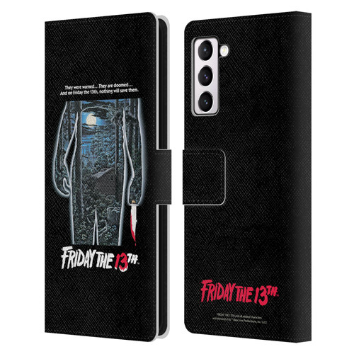 Friday the 13th 1980 Graphics Poster Leather Book Wallet Case Cover For Samsung Galaxy S21+ 5G
