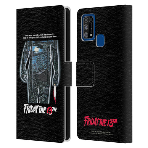Friday the 13th 1980 Graphics Poster Leather Book Wallet Case Cover For Samsung Galaxy M31 (2020)
