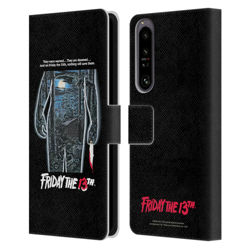 Friday the 13th 1980 Graphics Poster Leather Book Wallet Case Cover For Sony Xperia 1 IV