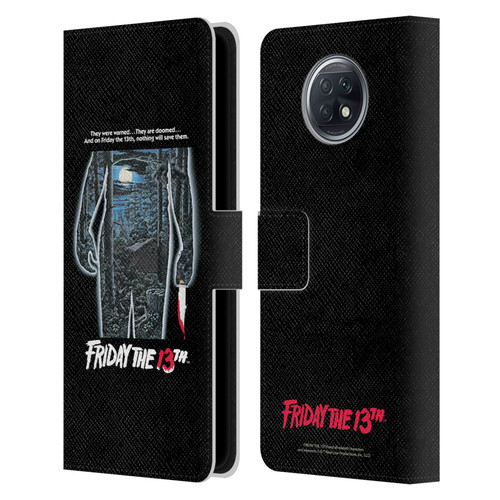 Friday the 13th 1980 Graphics Poster Leather Book Wallet Case Cover For Xiaomi Redmi Note 9T 5G