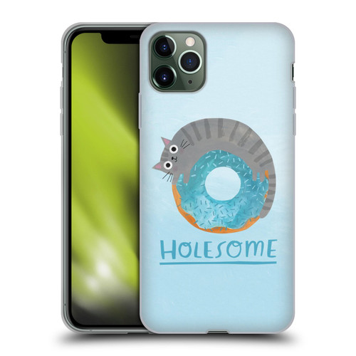 Planet Cat Puns Holesome Soft Gel Case for Apple iPhone 11 Pro Max