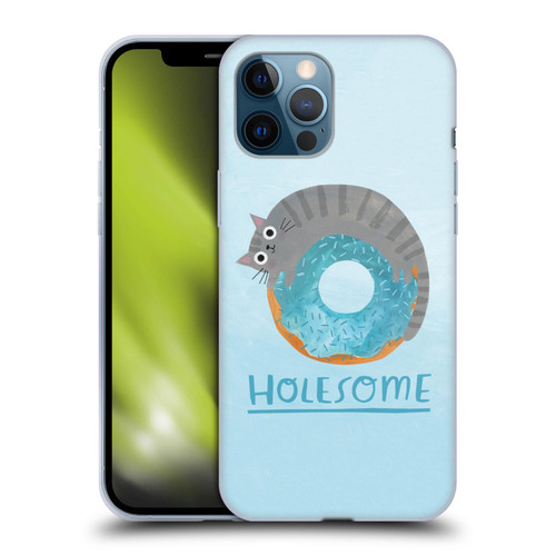 Planet Cat Puns Holesome Soft Gel Case for Apple iPhone 12 Pro Max