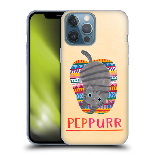 Planet Cat Puns Peppur Soft Gel Case for Apple iPhone 13 Pro Max
